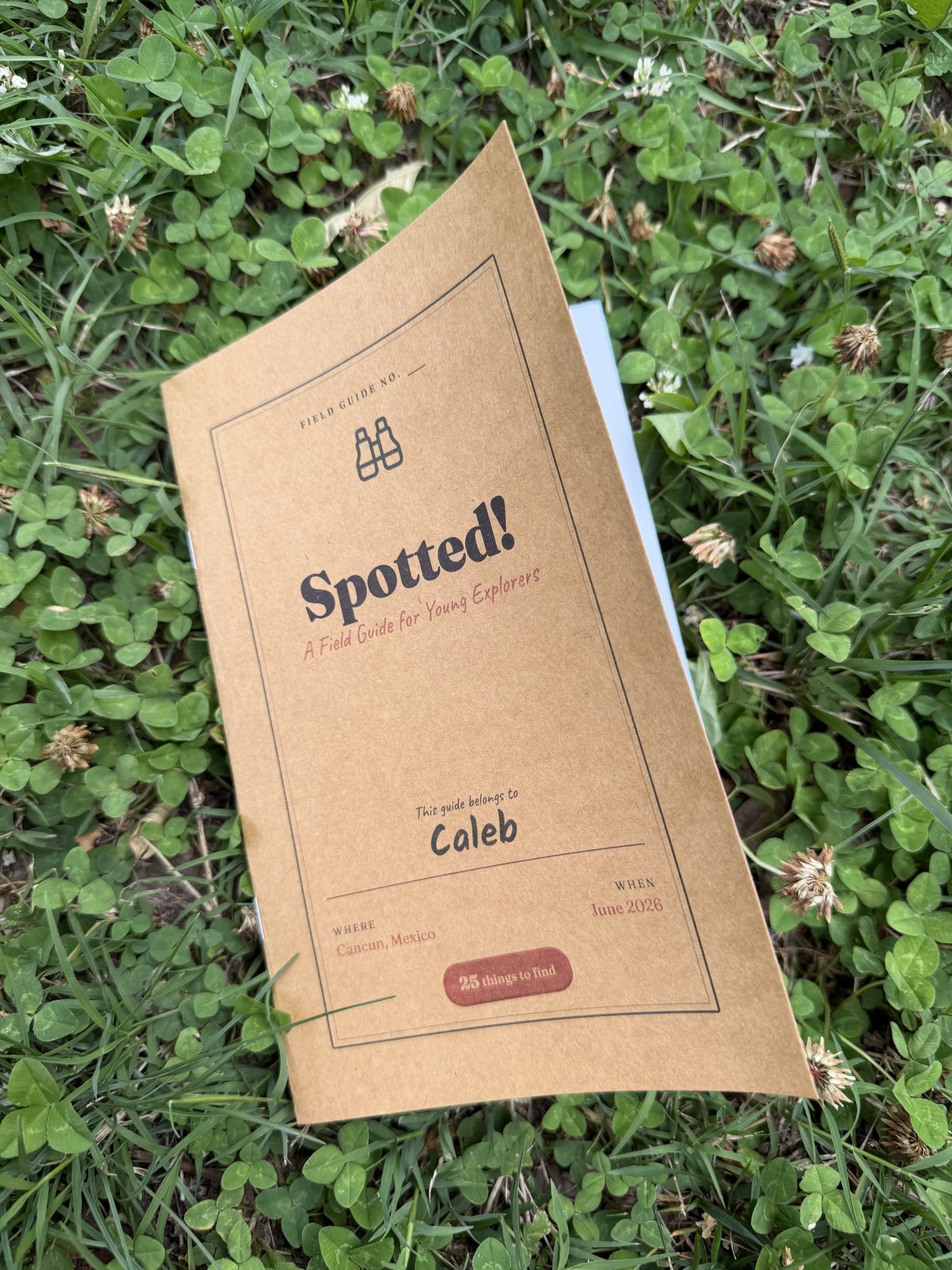 Spotted! field guide cover